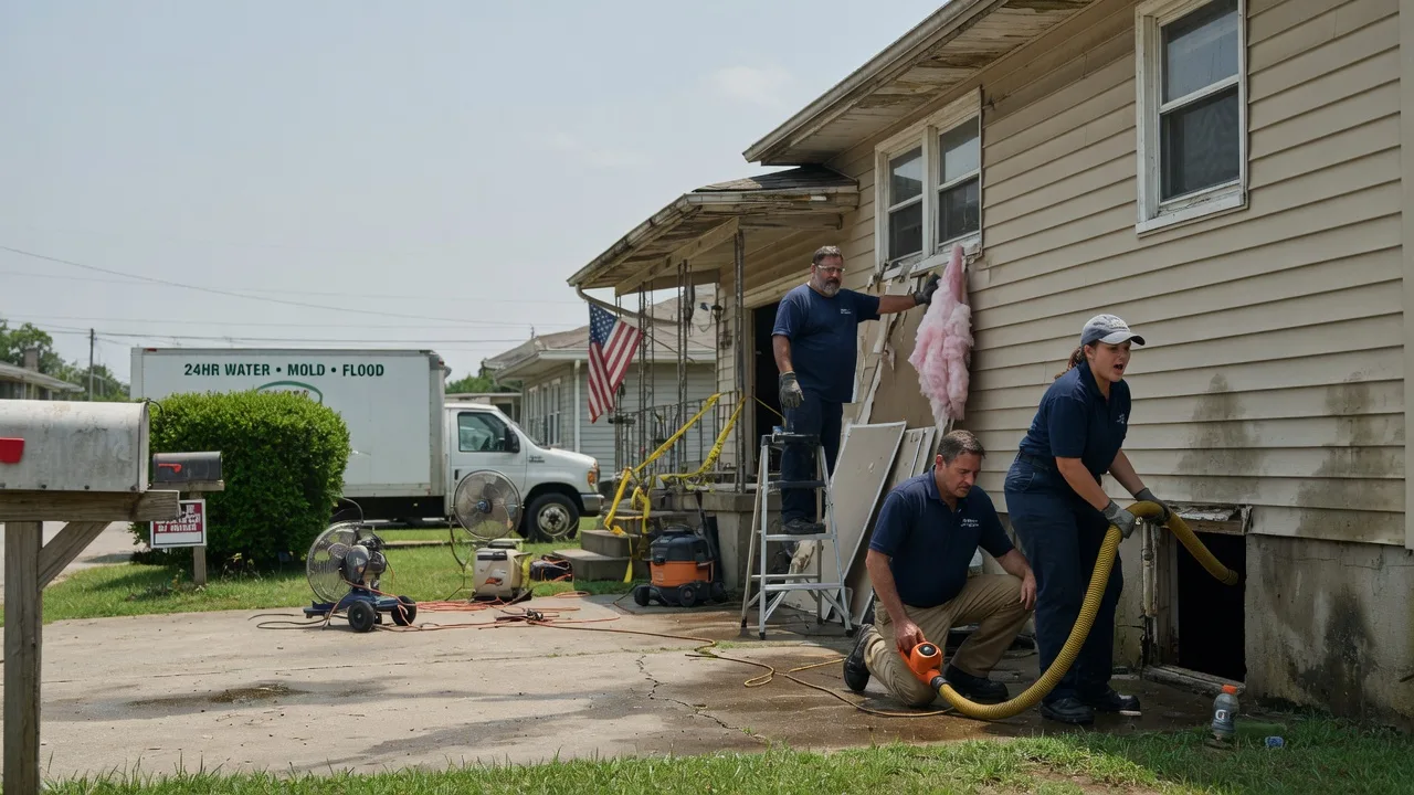 Water Damage Repair in Willow City, TX near me